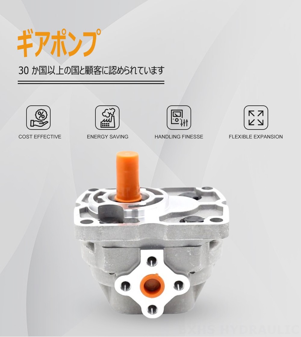 NSH10-M 10 cc/rev 油圧ギア・ポンプ