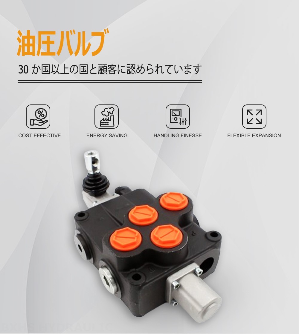 P120-G1-OT 手動 1スプール モノブロック方向弁