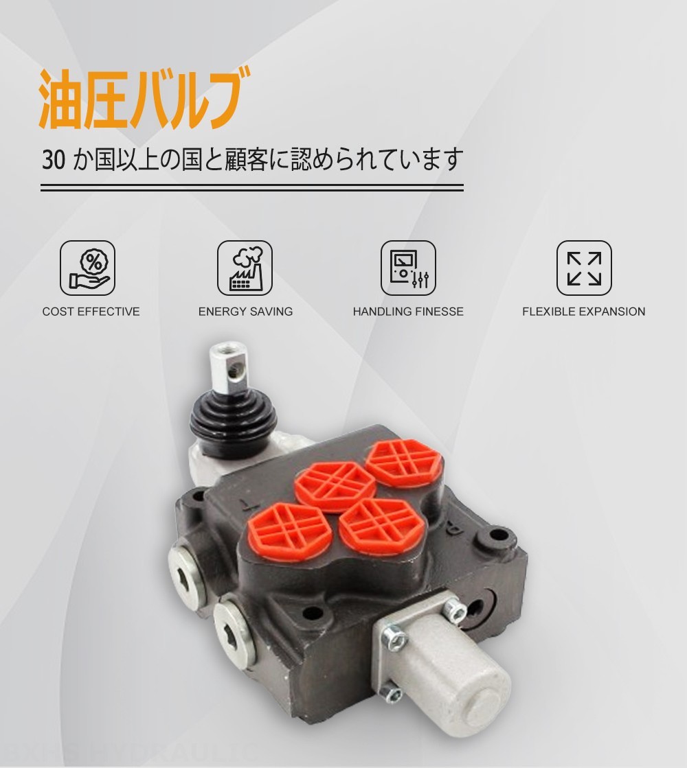 P120-G1 手動 1スプール モノブロック方向弁