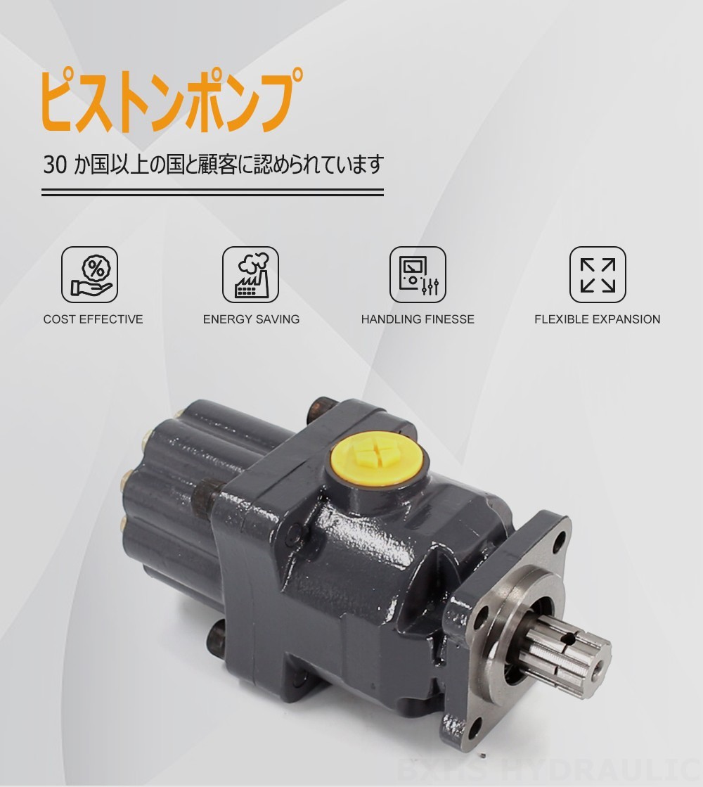 P9-80-H 80 cc/rev 20 MPa (2900 psi) 油圧ピストン・ポンプ
