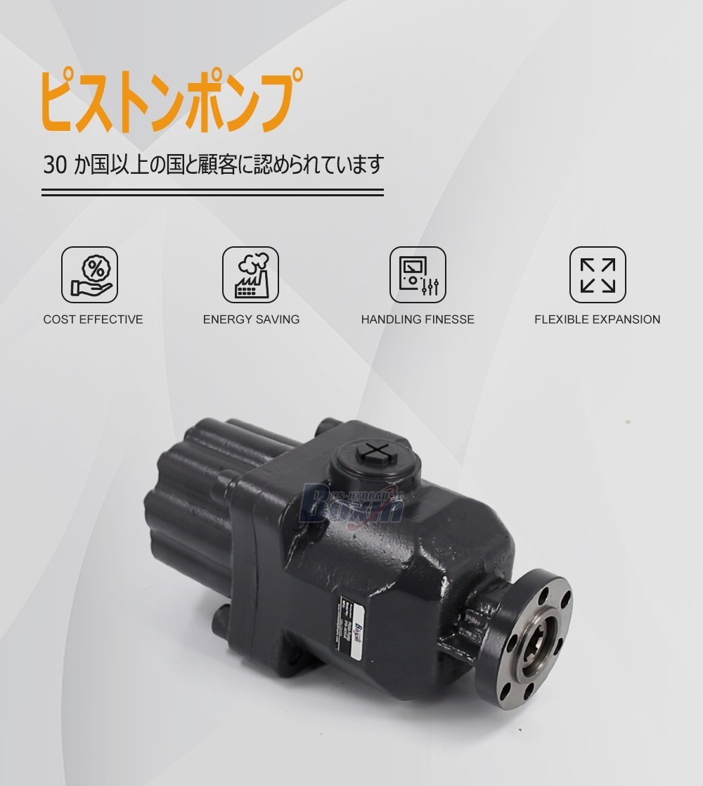 Heavy Duty P9-80SK 80cc Rev Hydraulic Piston Pump