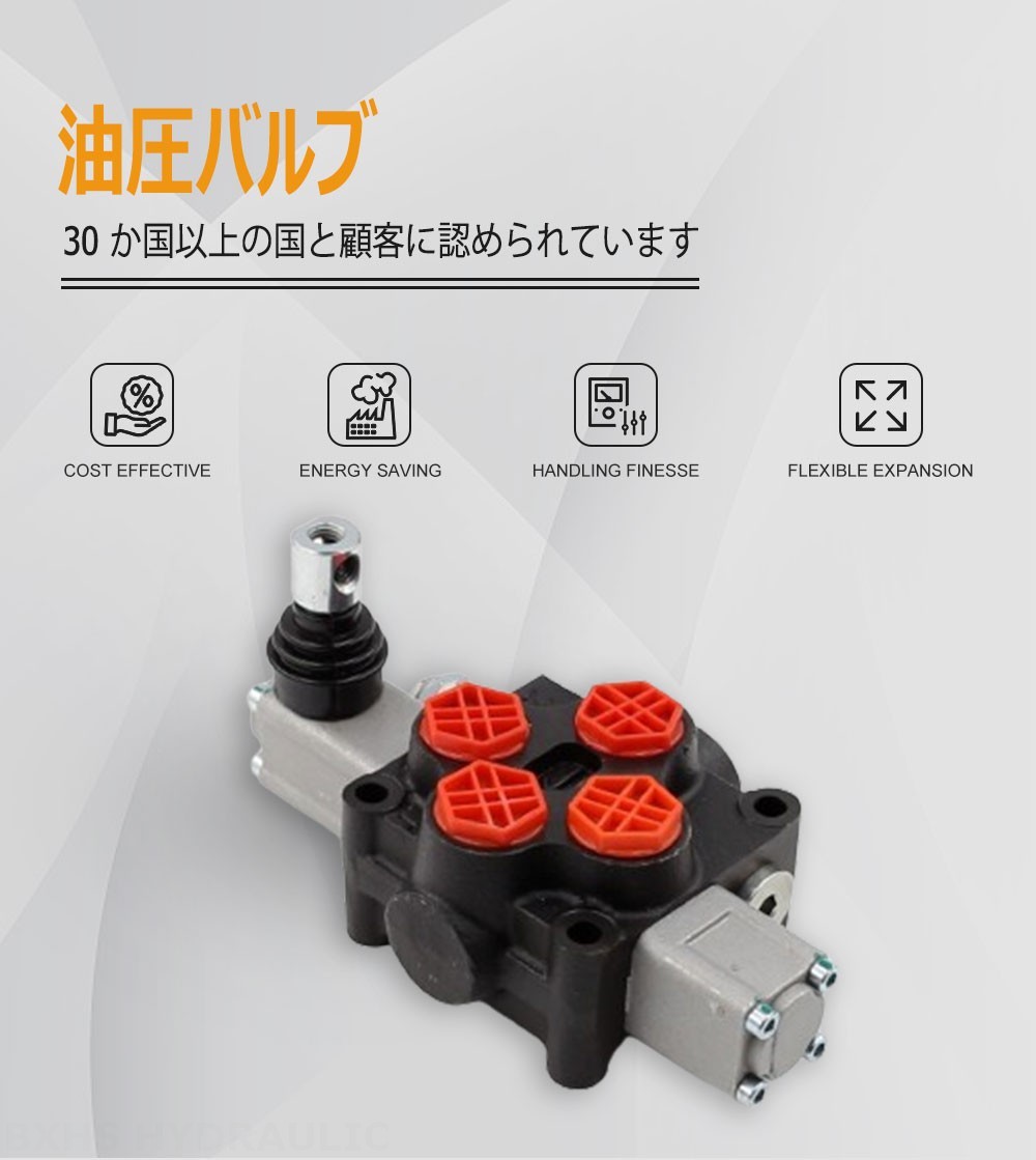 Q45 手動 1スプール モノブロック方向弁