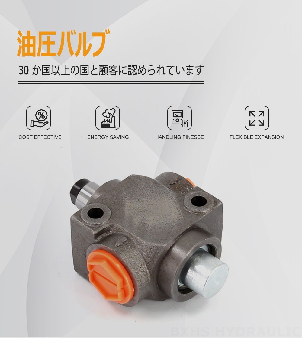 QHF20A 手動 1スプール モノブロック方向制御弁