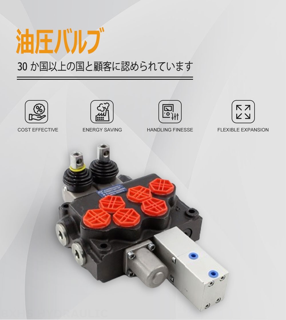 SD11 手動 1スプール モノブロック方向弁