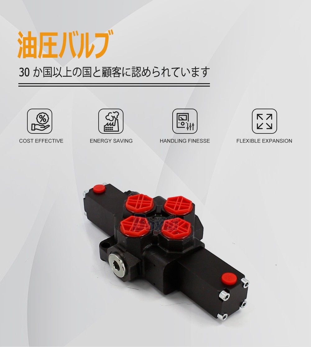 Single Spool Hydraulic Monoblock Control Valve SD14Y-OT