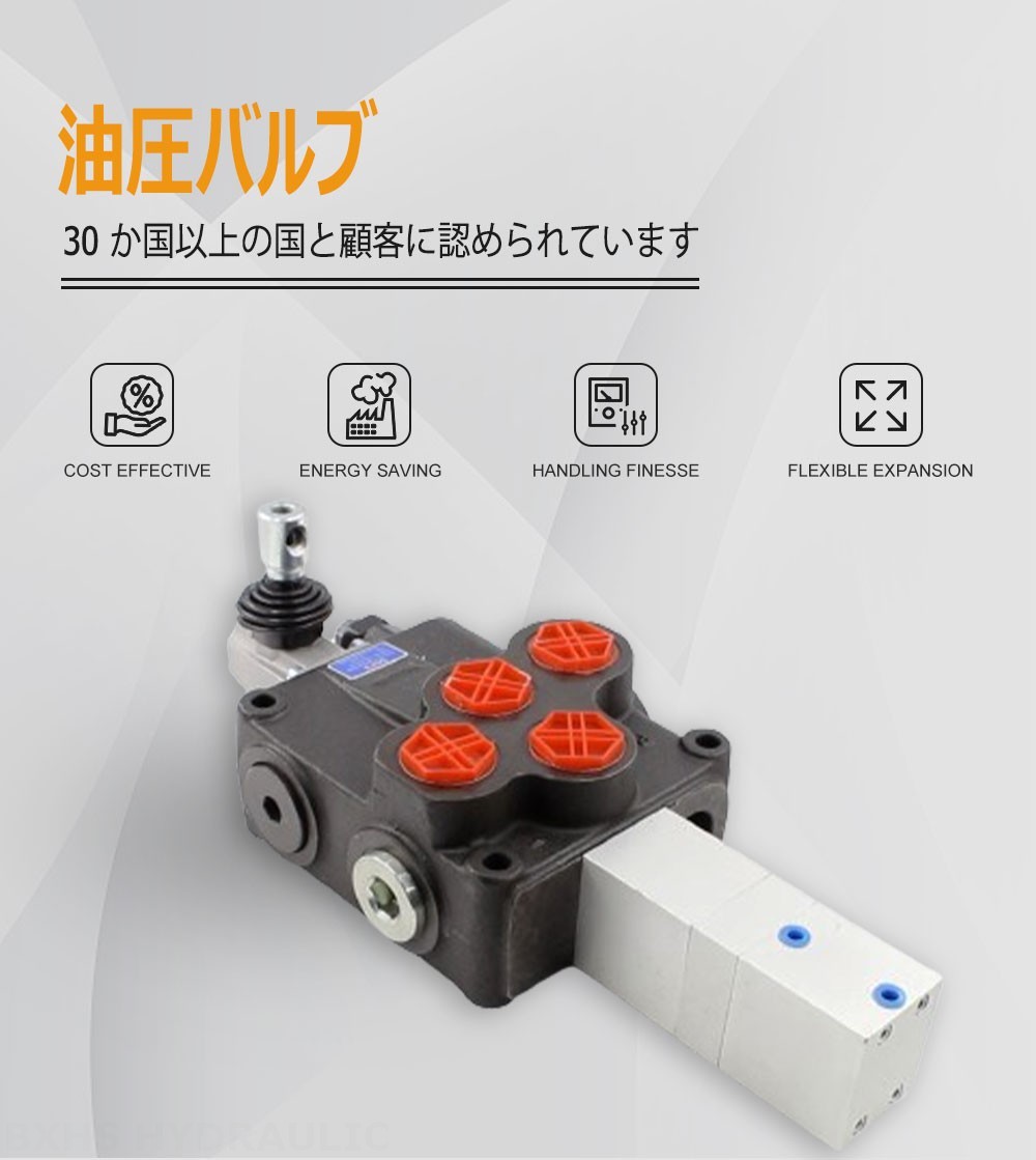 SD18 空圧 1スプール モノブロック方向弁