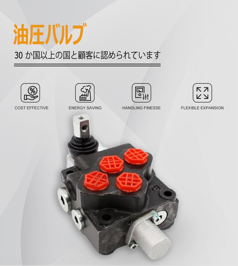 SD5-G38 手動 1スプール モノブロック方向弁