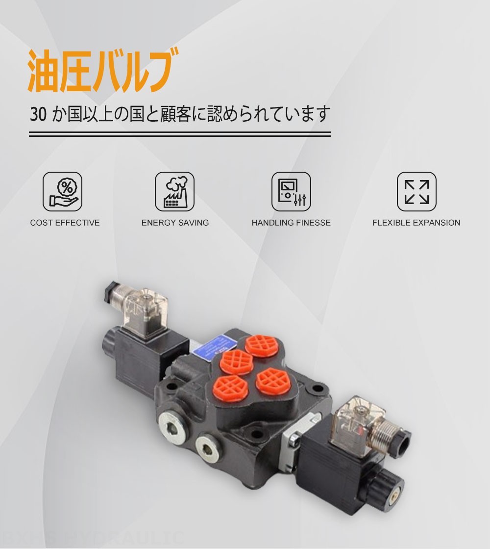 SD5 ソレノイド 1スプール モノブロック方向弁