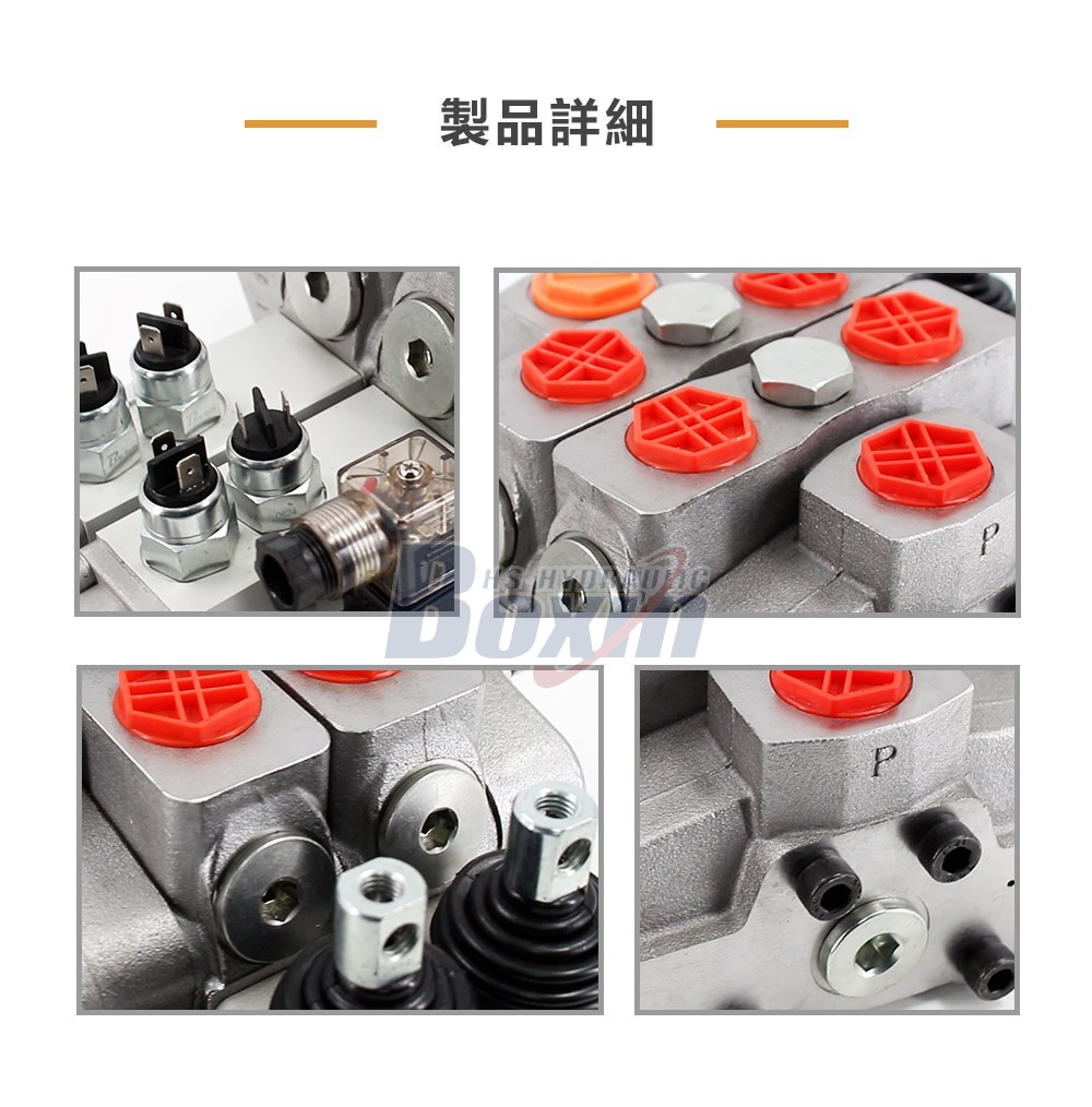 Multi-Spool Sectional Directional Valve SDS180-PG2-2OTDD Series