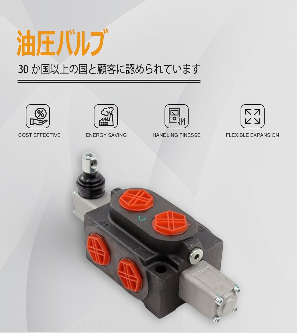 SHFY-G25L-00 手動 1スプール モノブロック方向弁