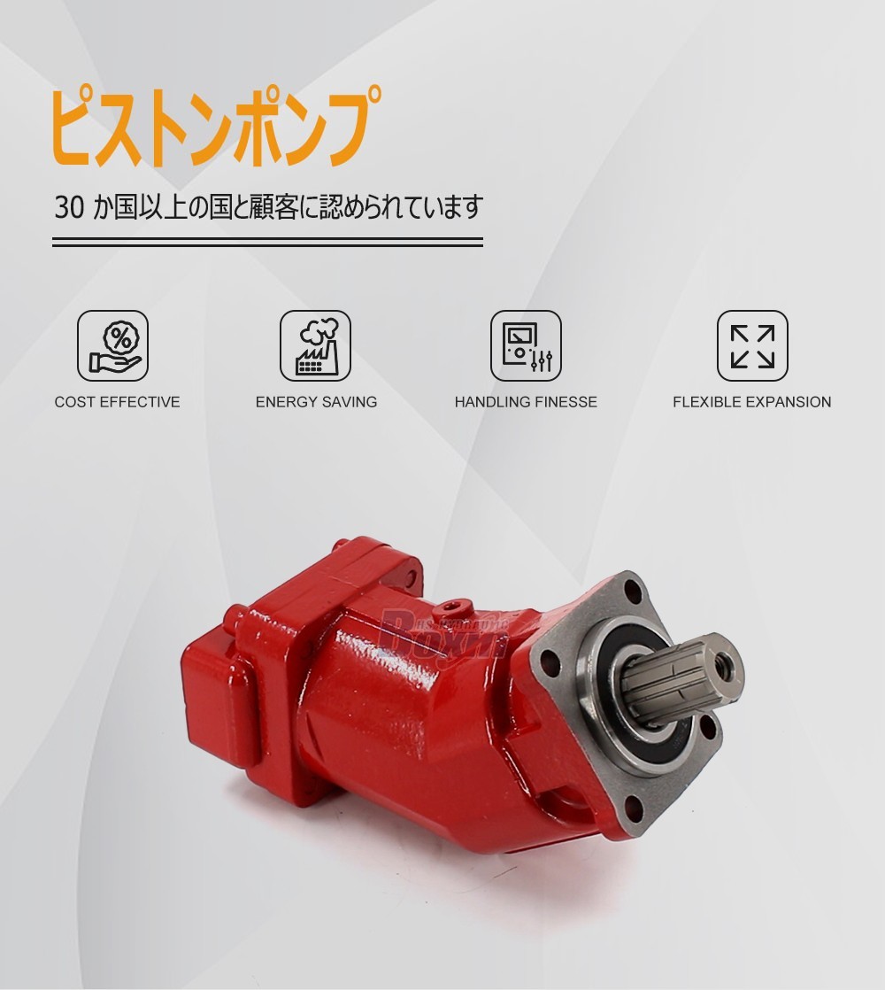 XPI-63L 63 cc/rev Fixed Displacement Hydraulic Piston Pump