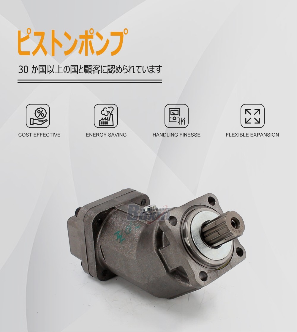 High Pressure XPI-80L 80cc Hydraulic Axial Piston Pump