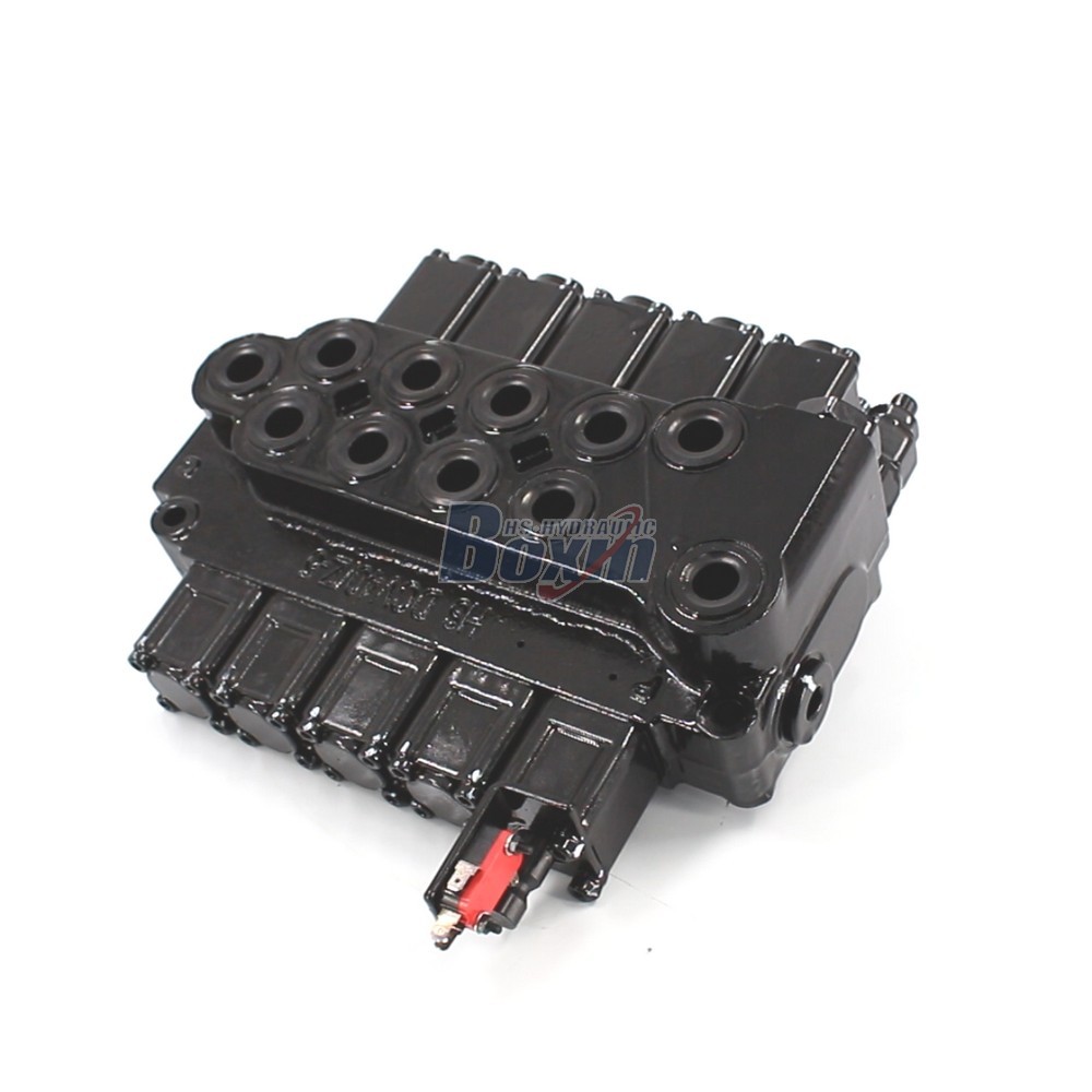 Customized OEM/ODM DCV40Z-FZJ Manual 5 Spool Outrigger Control Valve with Private Label Options main image