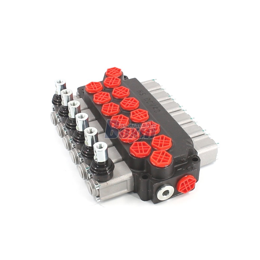 Direct Factory Wholesale DCV40 Manual 6 Spool Directional Valve main image