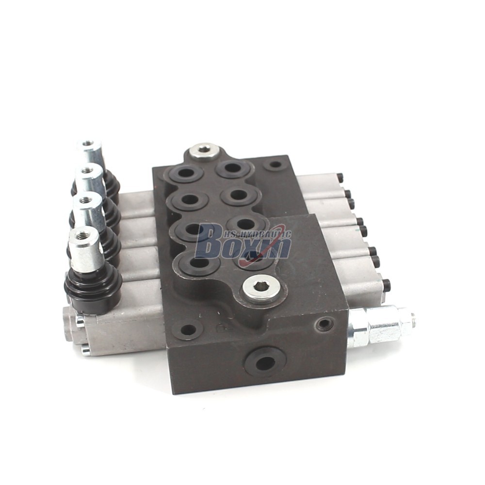 HS45 Manual 4 Spool Monoblock Valve for Mobile Hydraulics cover photo