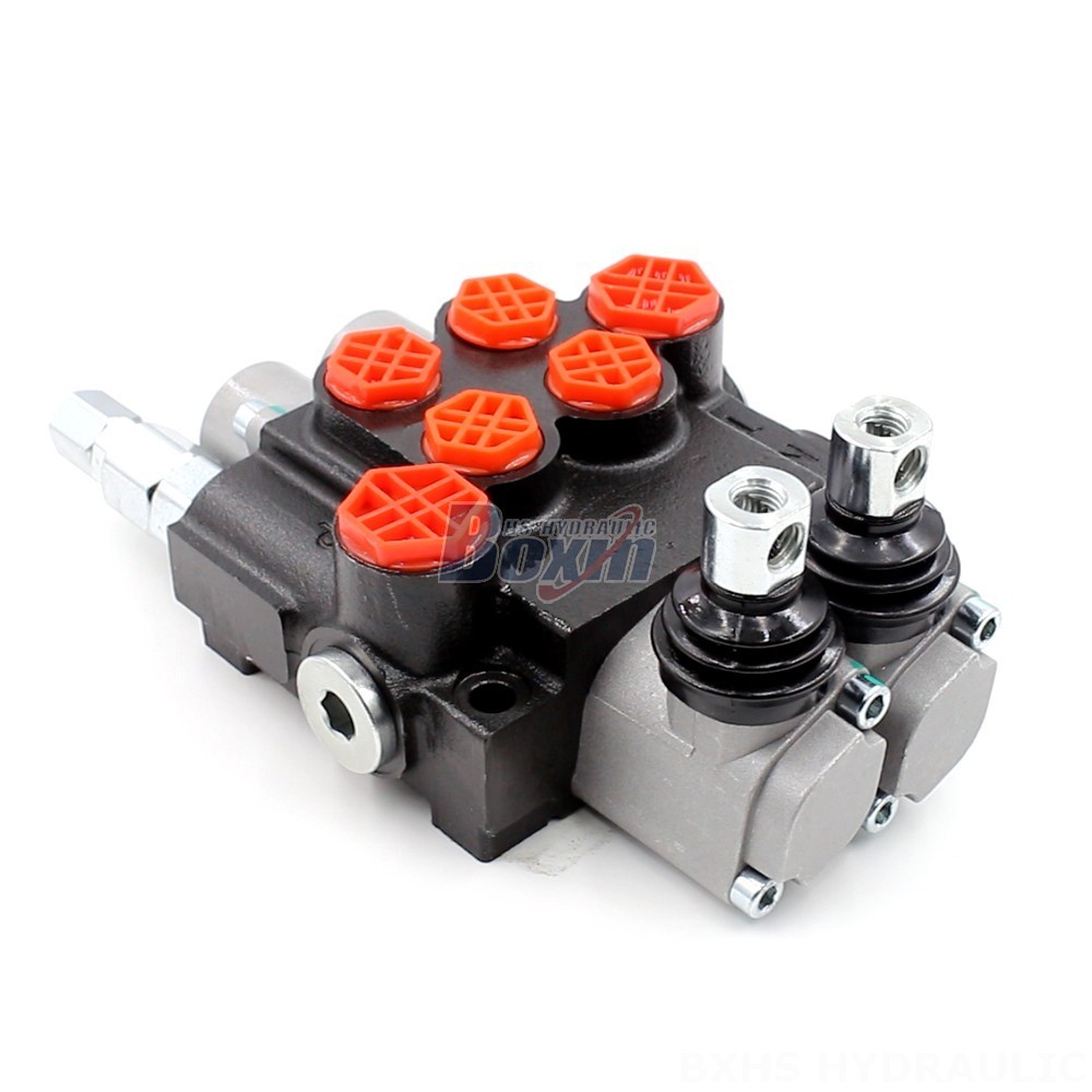 P40-G12-G38 Manual 2 Spool Monoblock Directional Valve | Hydraulic Product Manufacturer main image