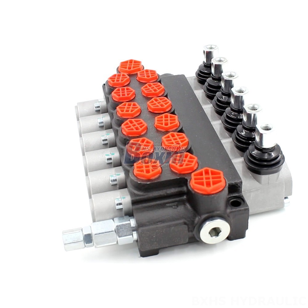 P40-G12-G38 Manual 6 Spool Monoblock Directional Valve | Manufacturer & Global Supplier cover photo