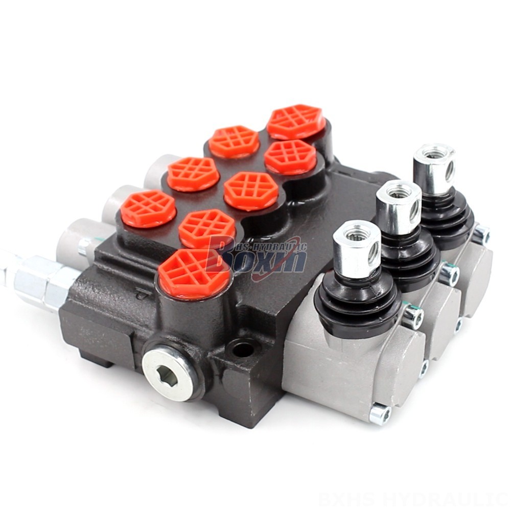 Manual 3 Spool Directional Valve - P40-G38-G12-OT-OT-OT Series | Wholesale & OEM cover photo