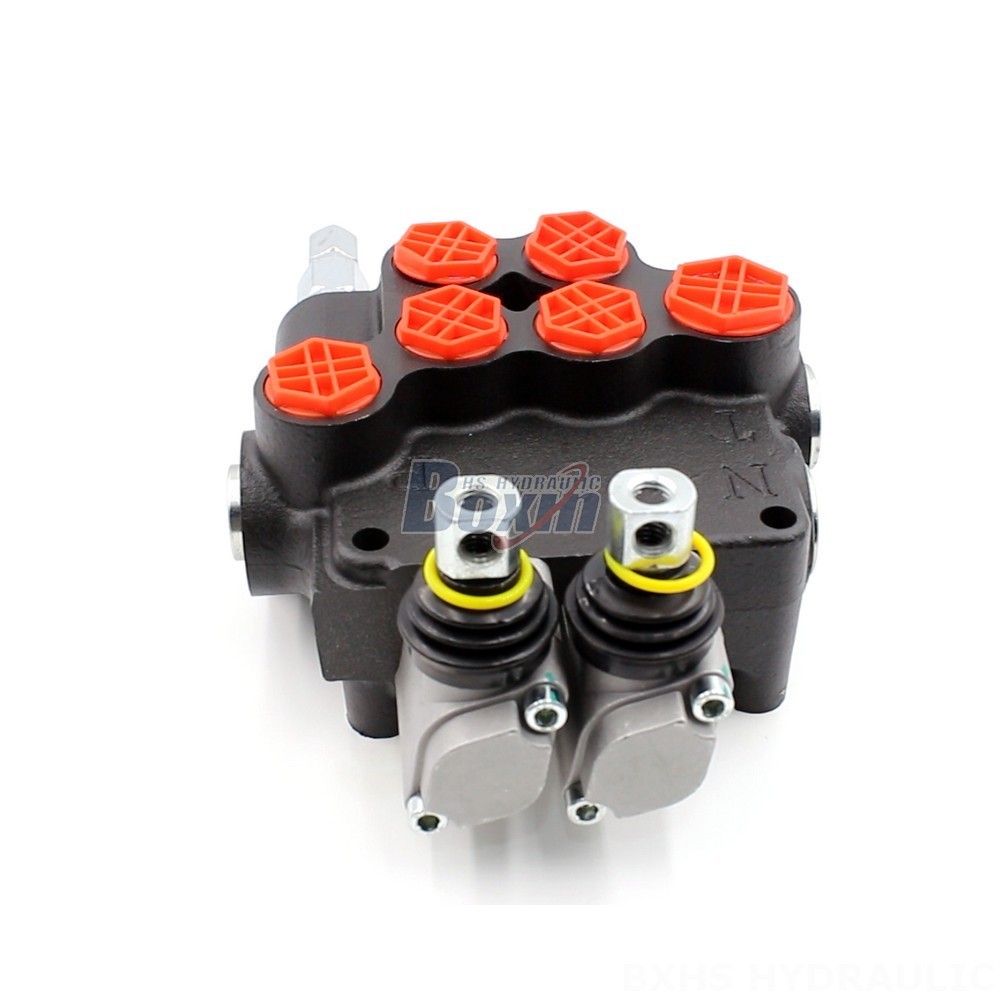 P80-G12-G34-OW 2-Spool Manual Monoblock Valve: Factory Direct & Customizable main image