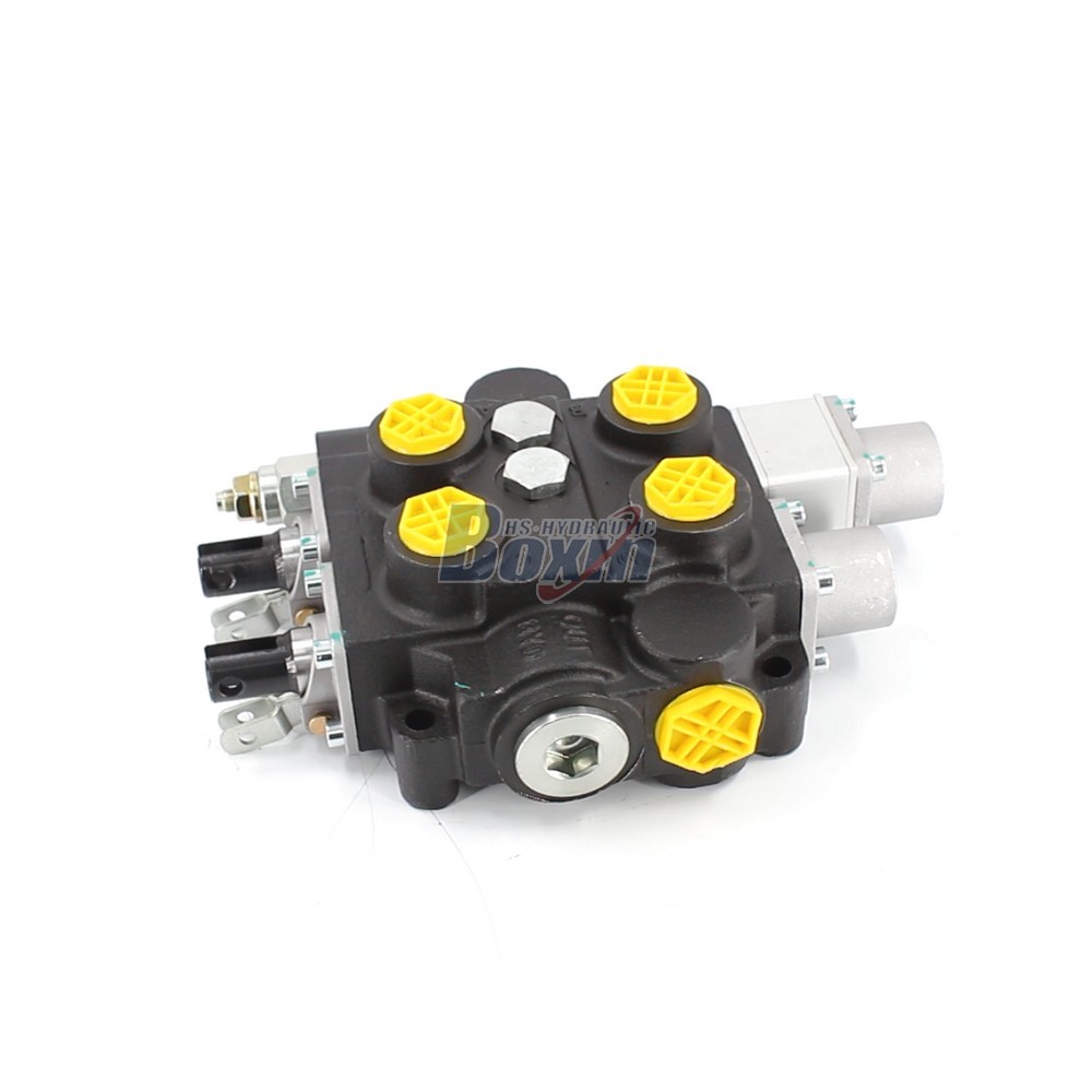 Durable RD5200NPT-QTW-OT 2 Spool Hydraulic Control Valve for Construction Equipment cover photo