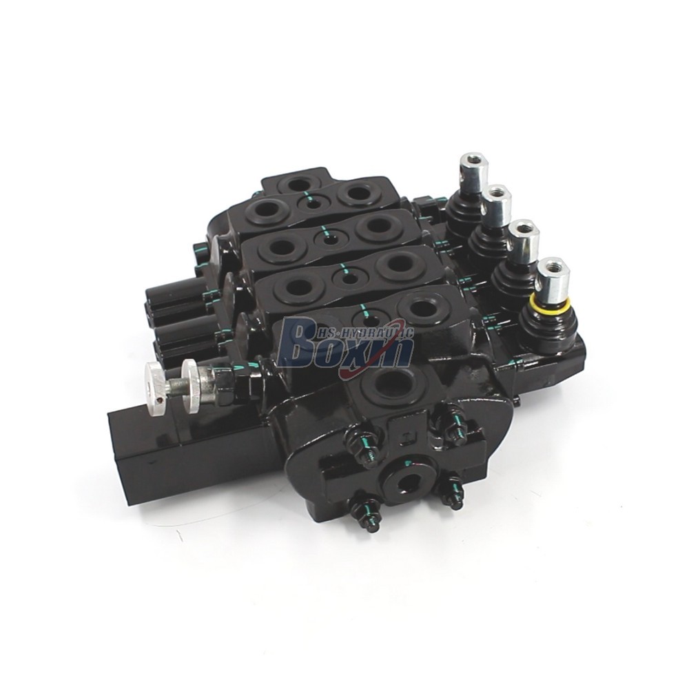 SD8-OTAMW Manual 4 Spool Sectional Directional Valve for Hydraulic Systems main image