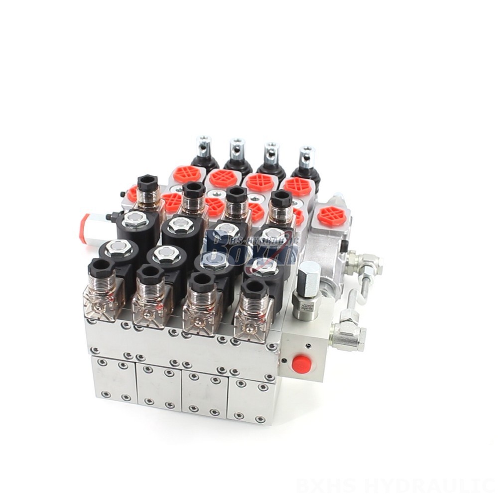 SD8-PG2: High-Quality Electro-Hydraulic 4-Spool Valve - Factory Supply cover photo