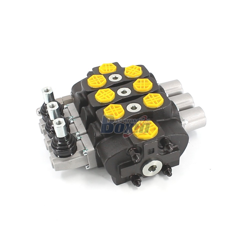 SD8 Manual 3 Spool Sectional Directional Valve for Hydraulic Systems main image
