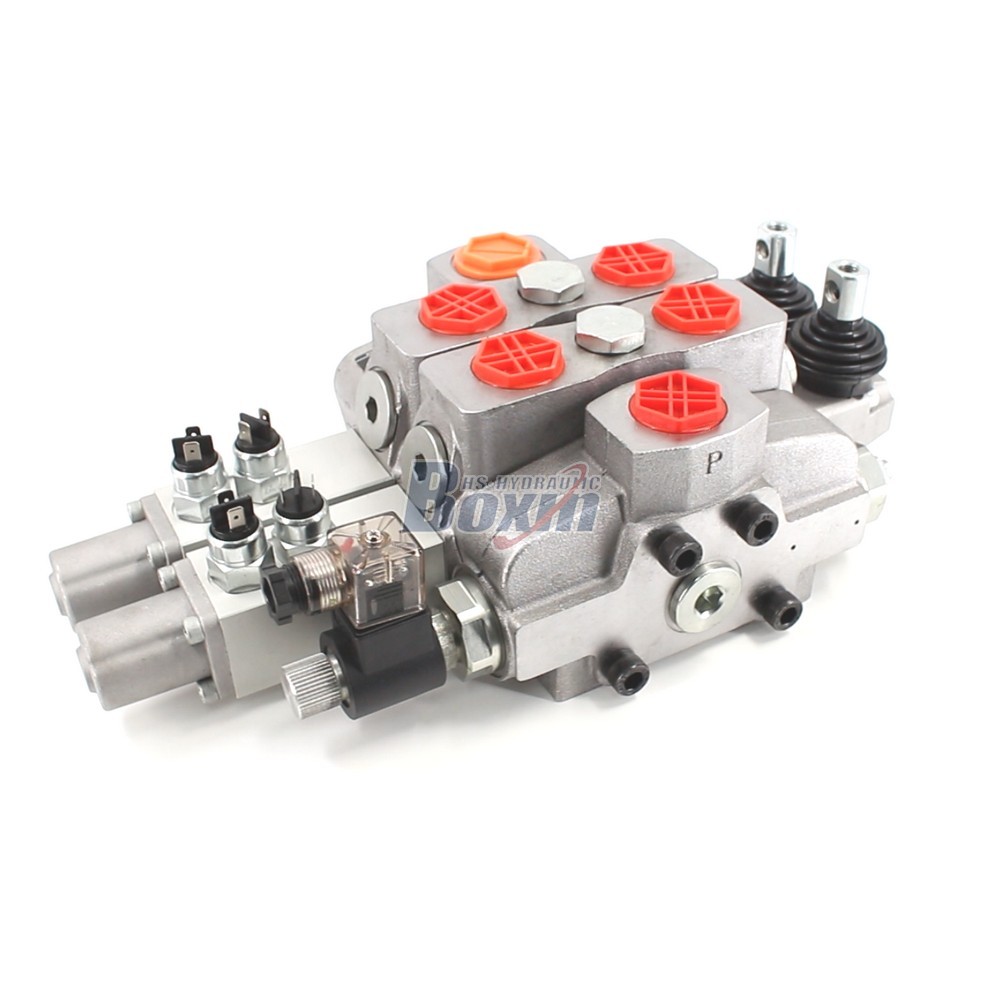OEM and ODM Services for SDS180-PG2-2OTDD Manual 2 Spool Sectional Valve main image